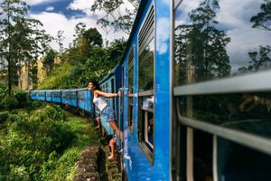 Train In  Sri  Lanka