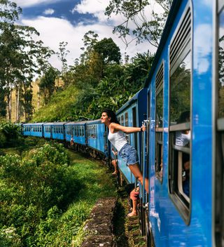 Train In  Sri  Lanka