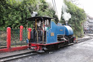 Train at Ghum railway station by Bernard gagnon Wikimedia Commons CC Licence 4 0 Train at Ghum railway station by Bernard gagnon Wikimedia Commons CC Licence 4 0