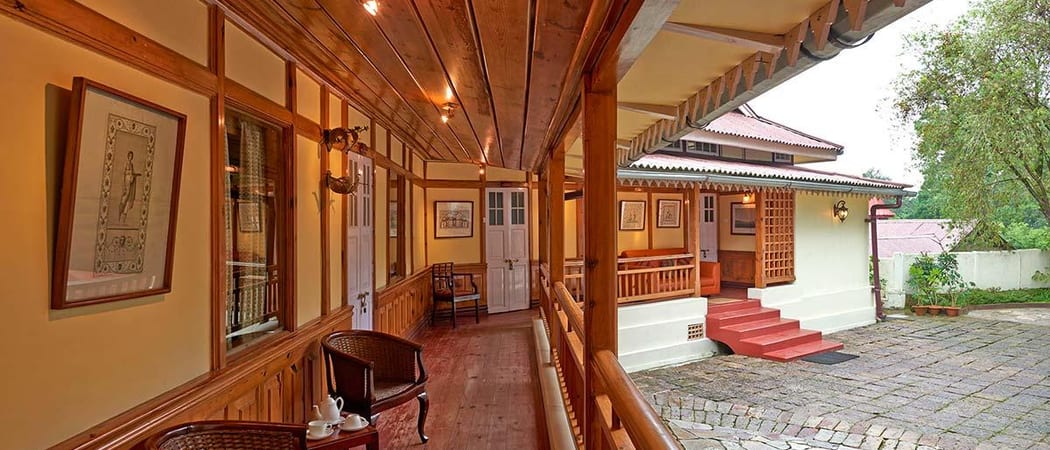 Tripura Castle Verandah