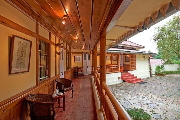 Tripura Castle Verandah Tripura Castle Verandah