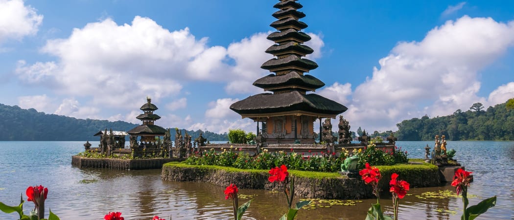 Ulun Danu Bratan Temple Bali Indonesia