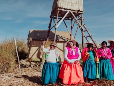 Uros Islands Lake Titicaca Tropic Uros Islands Lake Titicaca Tropic