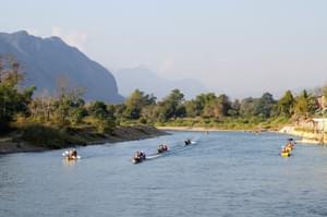 Vang Vieng River View Laos