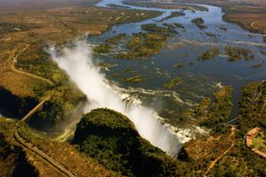 Victoria Falls From Above Victoria Falls From Above
