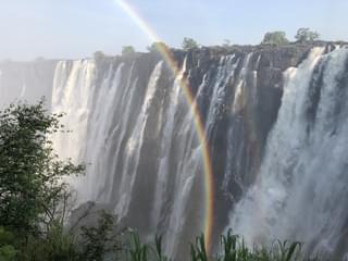 Victoria Falls In January