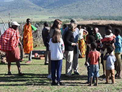 Visiting A Maasai Village Near Saruni Mara Visiting A Maasai Village Near Saruni Mara