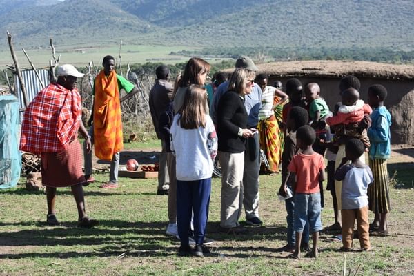 Visiting A Maasai Village Near Saruni Mara Visiting A Maasai Village Near Saruni Mara