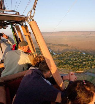 Take in the view on a Governors balloon