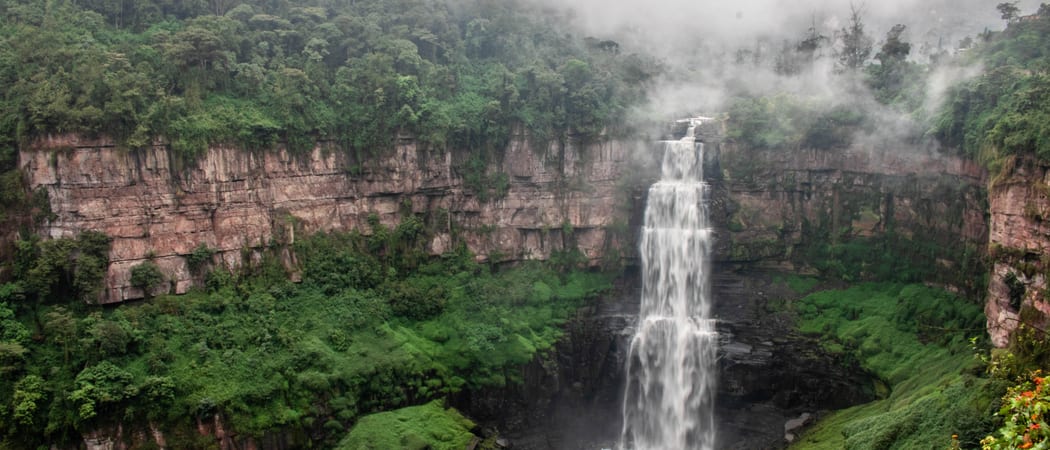 Waterfall Bogota Colombia min