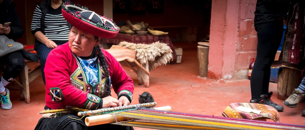 Weaver in Chinchero