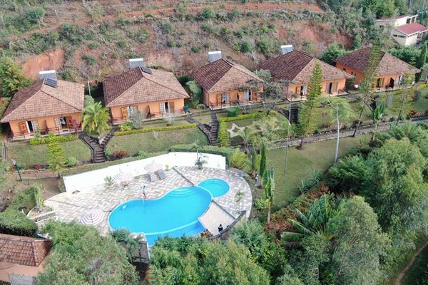 Aerial View Andasibe Hotel Madagascar Aerial View Andasibe Hotel Madagascar