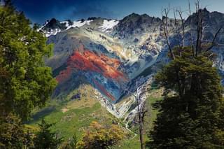Argentine patagonia mountains