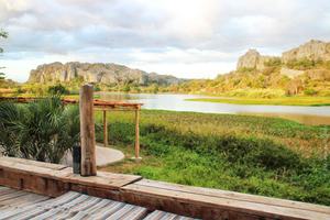 Balcony  Iharana  Bush  Camp Ecolodge Ankarana Madagascar