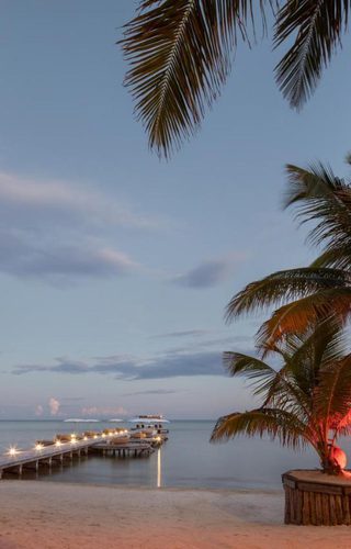 Mata Chica dusk, Ambergris Caye, Belize