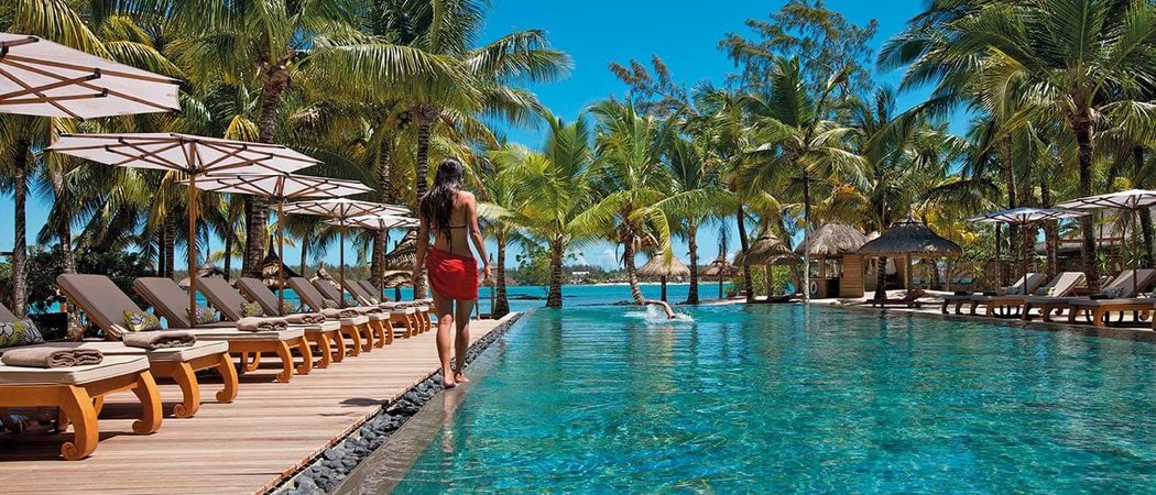Constance Prince Maurice Walking By Pool