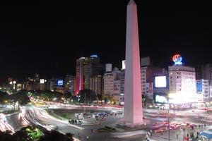 Buenos aires city night Argentina Buenos aires city night Argentina