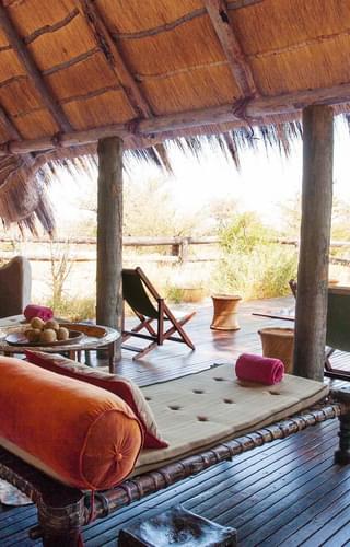 Camp Kalahari Lounge Decking