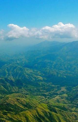Costa Rica Plane View