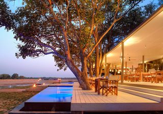 Chinzombo Camp Dining Area