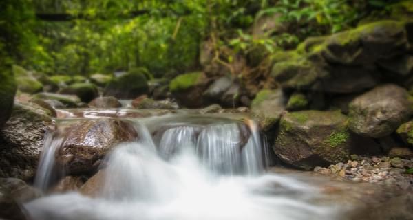 Waterfall rainforest panama
