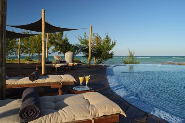 Swimming Pool View At Coral Lodge Near Ilha De Mozambique Swimming Pool View At Coral Lodge Near Ilha De Mozambique