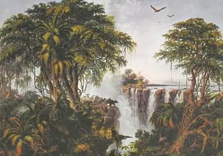 David Livingstone At Victoria Falls 8 Orig