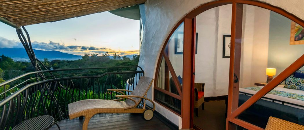 Deck view 2023 Finca Rosablanca Costa Rica San Jose Website