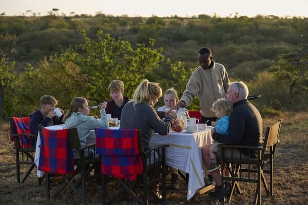 Family bush breakfast Family bush breakfast
