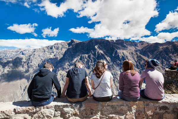 View at Colca Canyon Peru View at Colca Canyon Peru