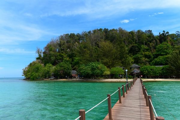 Gaya Island beach Borneo Gaya Island beach Borneo