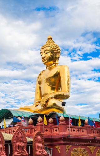 Big buddha Golden Triangle Thailand