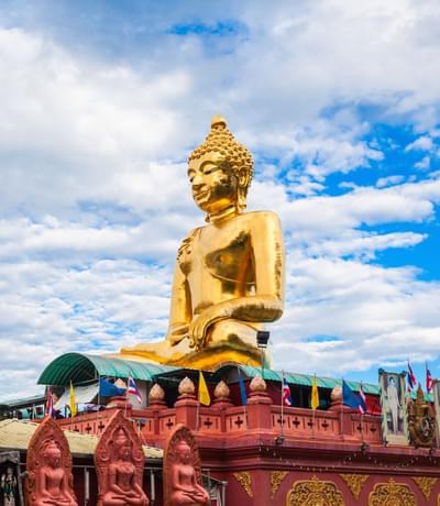 Big buddha Golden Triangle Thailand