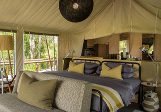 Gomoti Plains Tent Interiors Gomoti Plains Tent Interiors