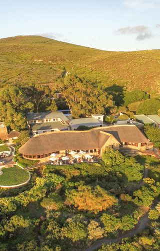 Grootbos Garden Lodge Aerial View Grootbos Garden Lodge Aerial View
