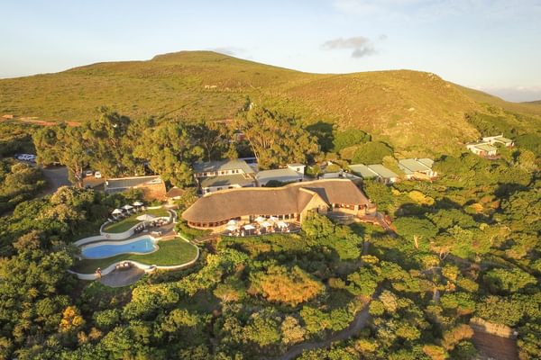 Grootbos Garden Lodge Aerial View Grootbos Garden Lodge Aerial View