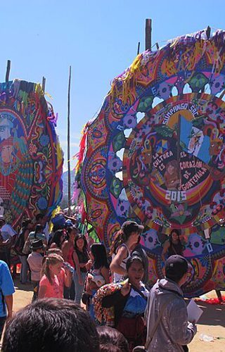 Festival Barriletesss in Sumpango Guatemala Kite