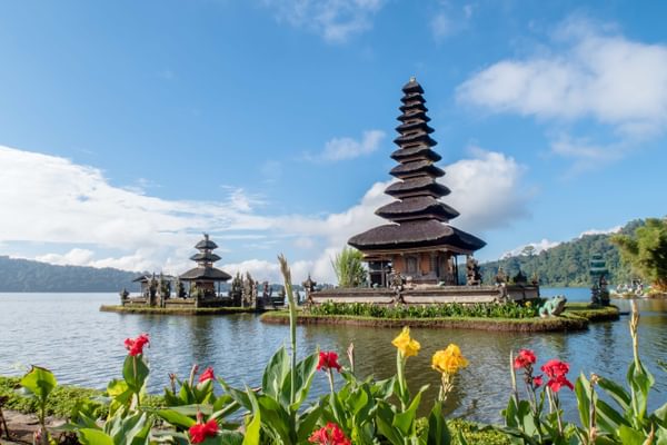 Temple in Bali on the water Indonesia min Temple in Bali on the water Indonesia min