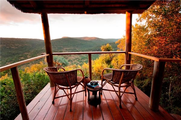 Isibindi Zulu Lodge Veranda View Isibindi Zulu Lodge Veranda View