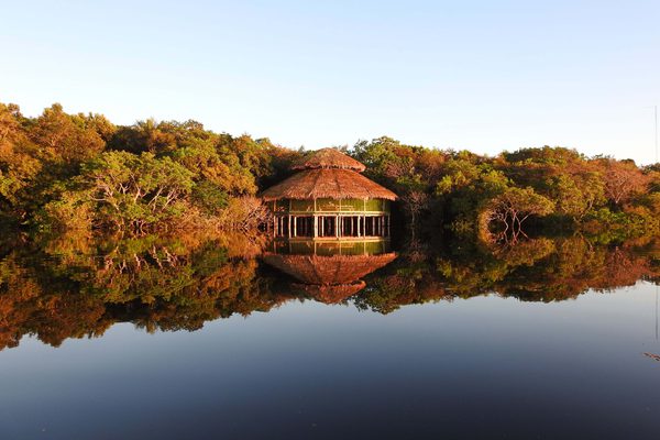 Restaurant external view Juma Lodge Amazon Brazil min Restaurant external view Juma Lodge Amazon Brazil min