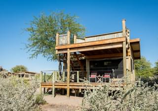 Kalahari  Plains  Camp Guests Tents And Rooftop Deck 1 171030 115515