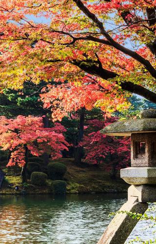 Kenrokuen Gardens Kanazawa Japan