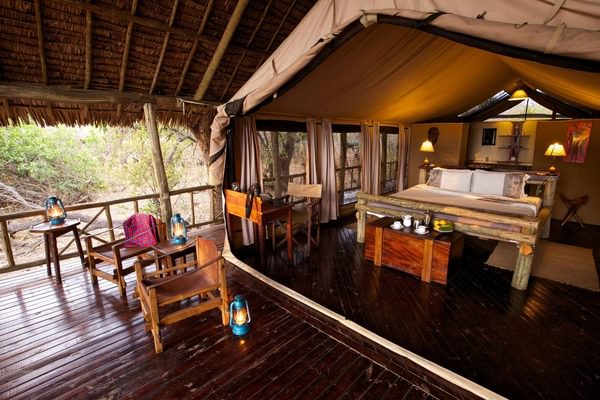 Katavi Wildlife Camp Veranda Katavi Wildlife Camp Veranda