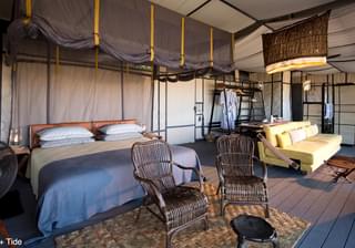 King Lewanika Camp Bedroom