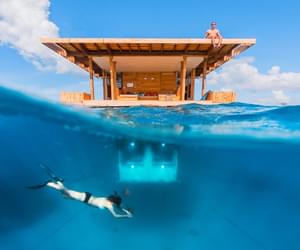The Manta Resort Underwater Room
