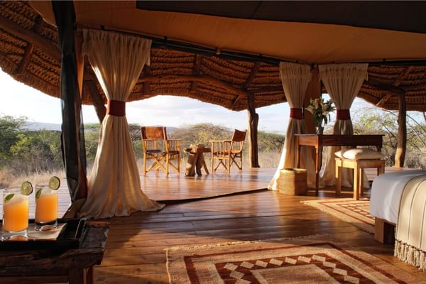 Lewa Safari Camp Tent Interior Lewa Safari Camp Tent Interior