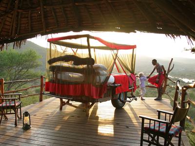 Loisaba Star Beds Little Girl Samburu Guide