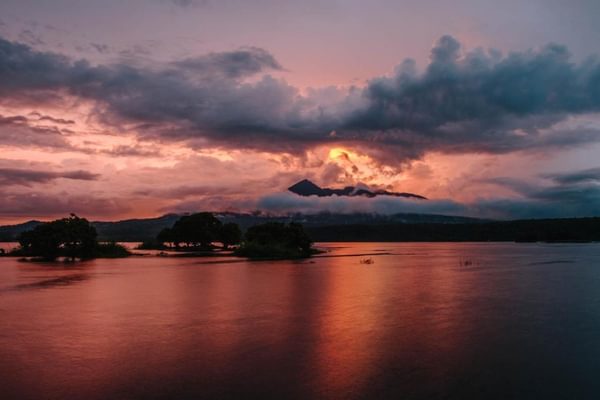 Lake sunset Lake sunset