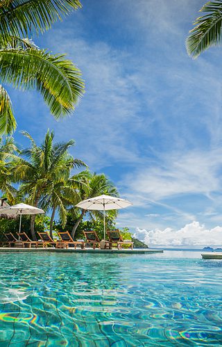 Likuliku lagoon pool view Fiji Likuliku lagoon pool view Fiji