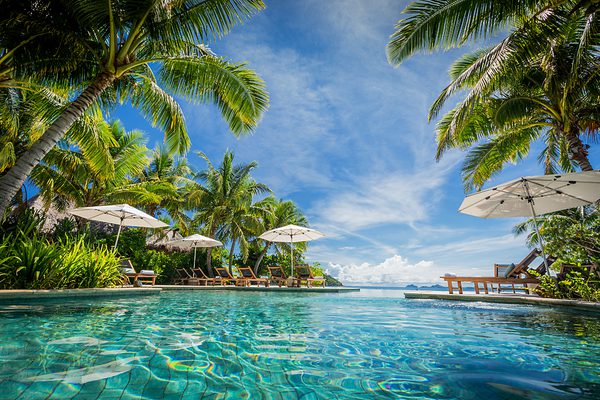 Likuliku lagoon pool view Fiji Likuliku lagoon pool view Fiji